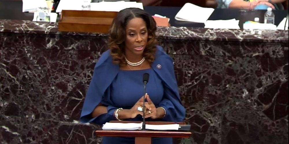 Stacey Plaskett Caribbean American Makes History At Historic Impeachment Trial