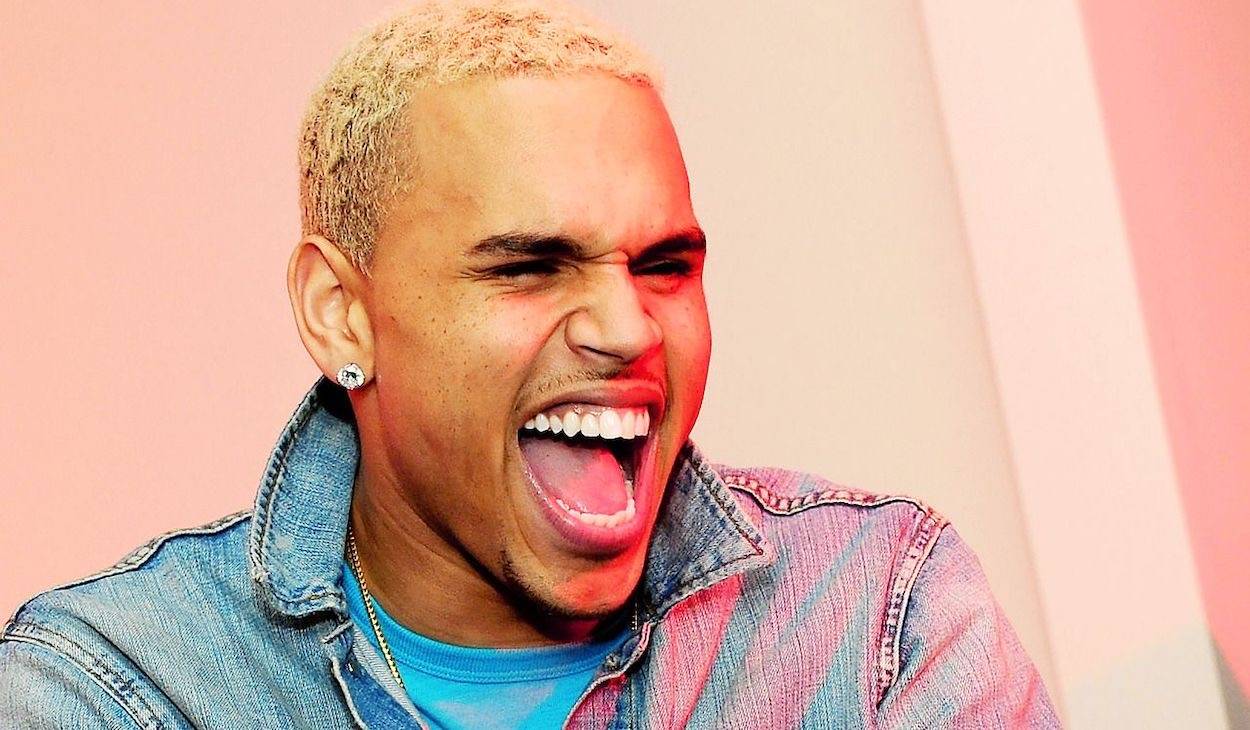 Chris Brown seems to think that aliens exist
