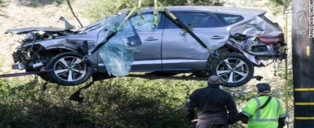 Tiger Woods' SUV crash was caused by speed and an inability to negotiate a curve