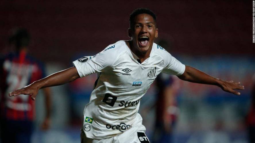 Angelo Gabriel becomes the youngest goalscorer in Copa Libertadores history