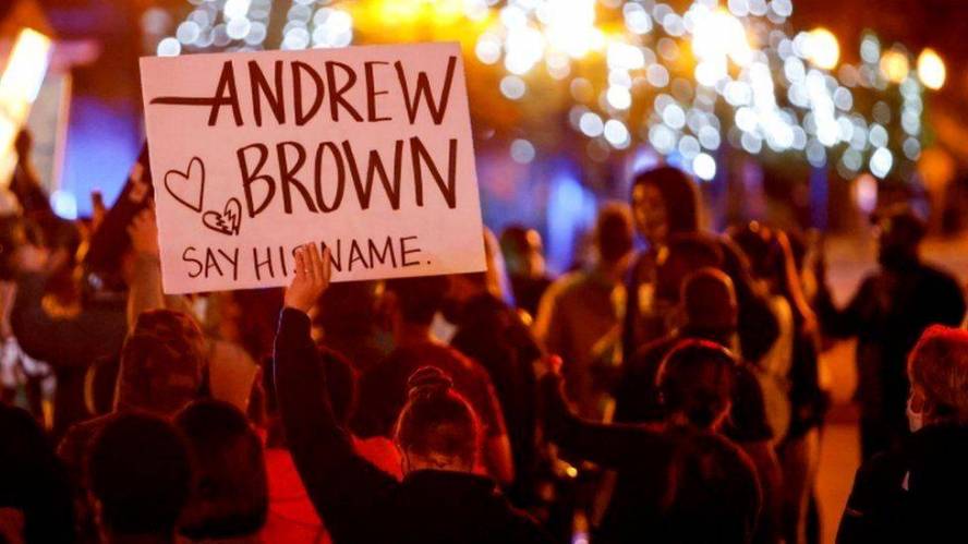 Another black man, Andrew Brown, killed by US police