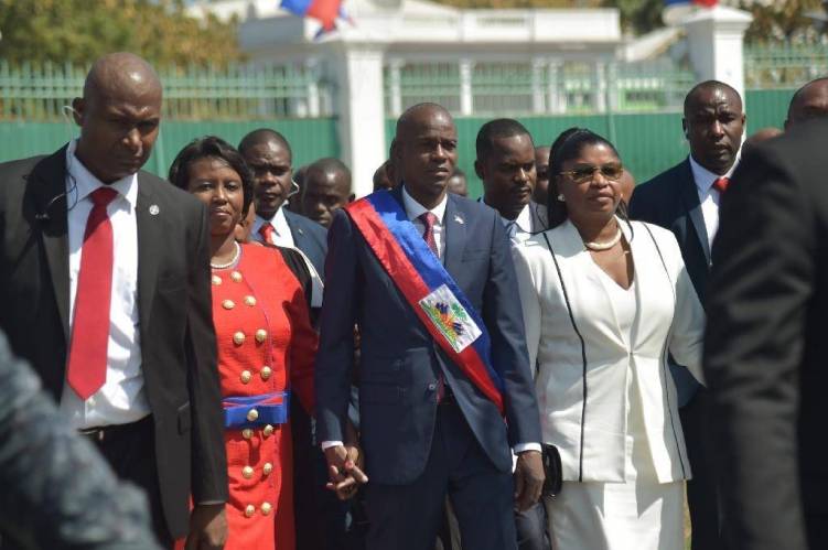Haitian President inaugurated the dam on the Marion River