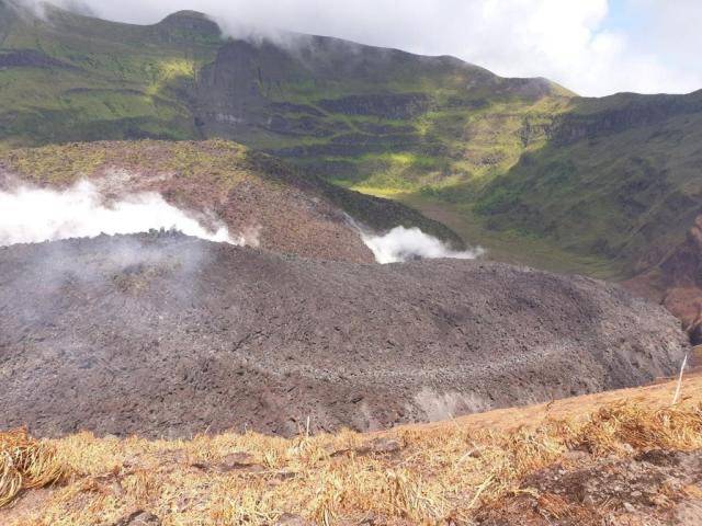 La Soufriere volcano has resumed quiet status