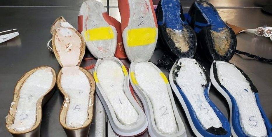 Woman arrested at Atlanta airport for smuggling $40,000 of cocaine in shoes