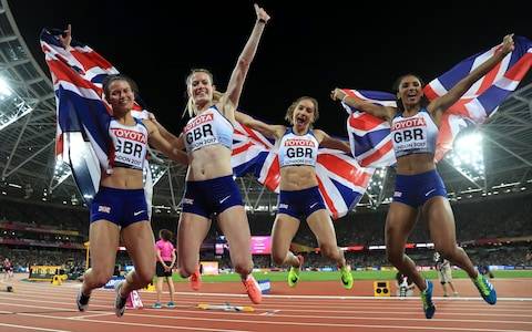 Great Britain women win 4x400m bronze in World Athletics Relays event
