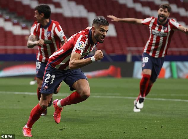 Atletico Madrid two wins away from La Liga title