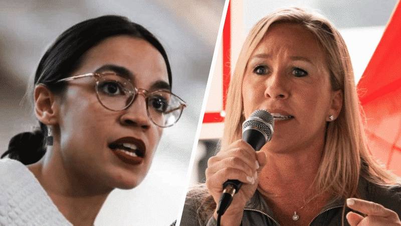 Marjorie Taylor Greene ‘verbally assaults’ Alexandria Ocasio-Cortez outside the House chamber
