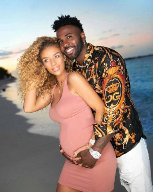 Jason Derulo and girlfriend Jena Frumes welcome their first child together