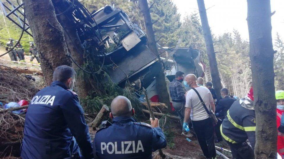 14 Dead in Italy Cable Car Accident