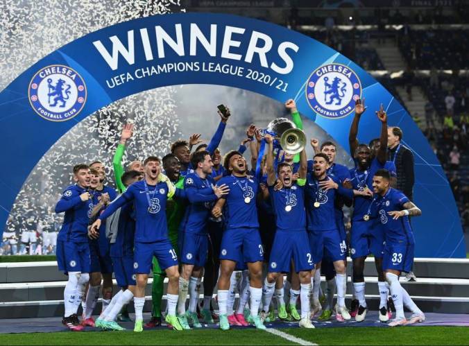 Chelsea wins the Champions League