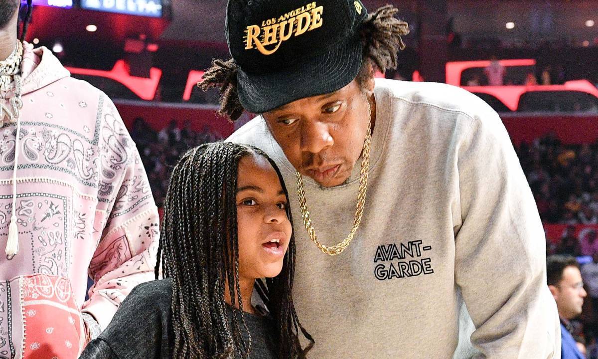 Jay-z says he learned how to swim when daughter Blue Ivy was born