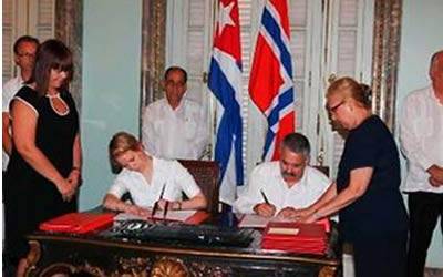 Norway and Cuba express their desire to strengthen their ties