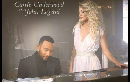 Carrie Underwood celebrates John Legend's first music CMT Music Award for ‘Hallelujah’ duet