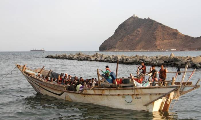 At least 25 migrants dead after boat capsizes off Yemen