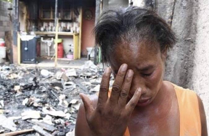 Mother of six returns home to see her house on fire, St Andrew, JA