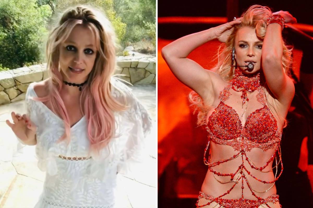 Britney Spears alluded to when she will take the stage again