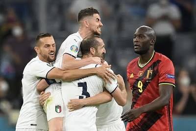 Belgium 1-2 Italy: Azzurri set up Euro 2020 semi-final with Spain