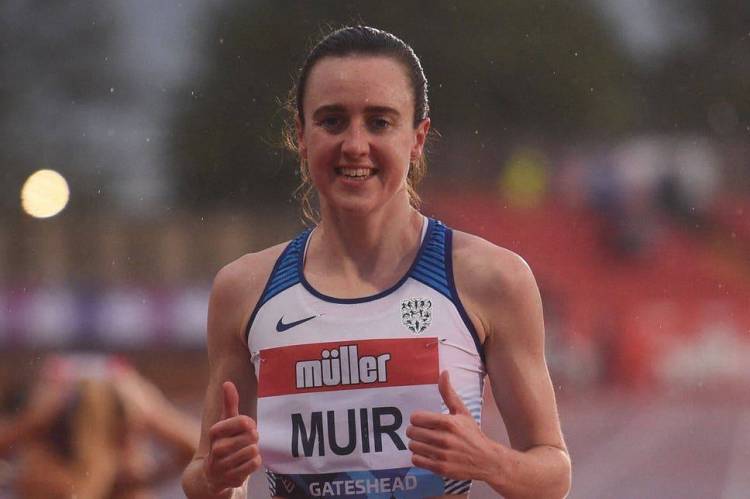 Scottish 800m record for Laura Muir at Diamond League in Monaco