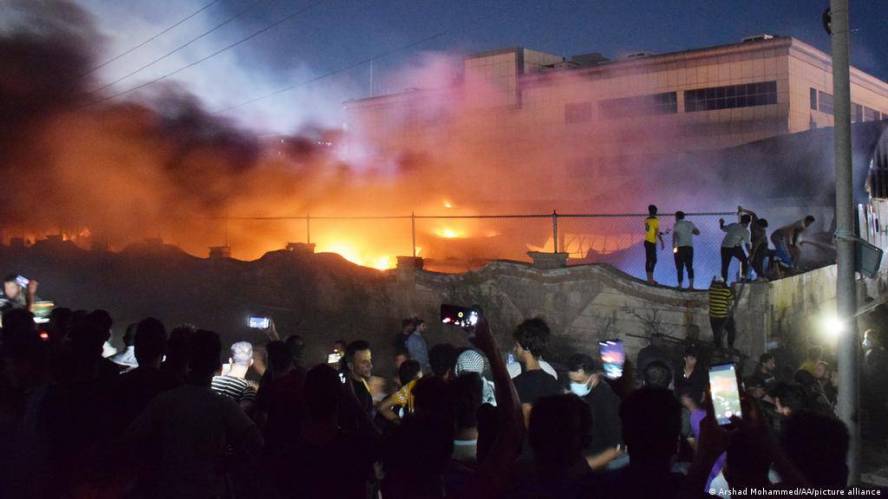 Fire in Coronavirus Hospital in Iraq Kills at Least 58 People