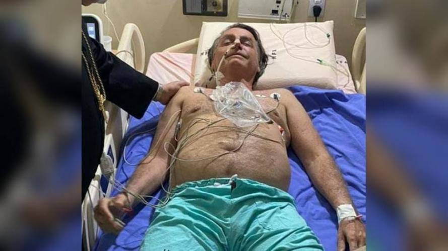 Brazilian President Bolsonaro is hospitalized over concerns of chronic hiccups