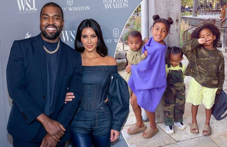 Kanye West and Kim Kardashian take a family trip to San Francisco aimed at divorce
