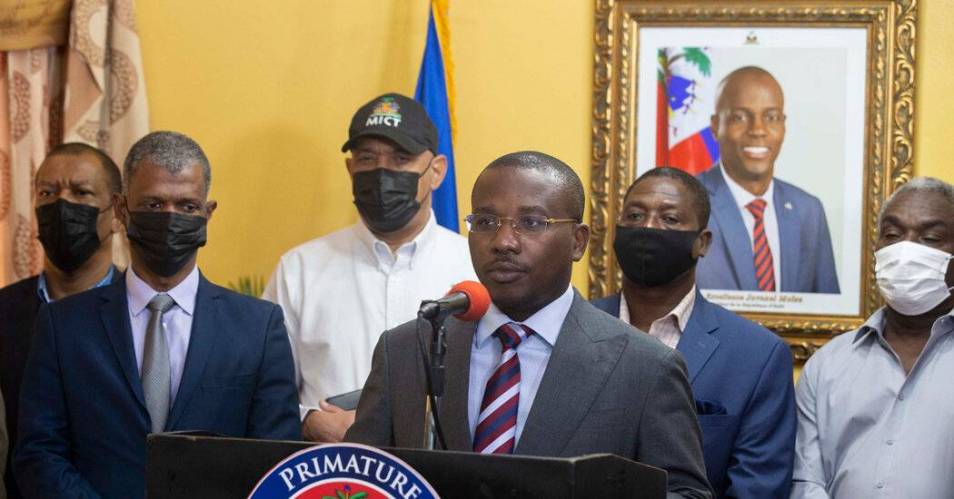 Haitian Prime minister Claude Joseph told he is going to leave office