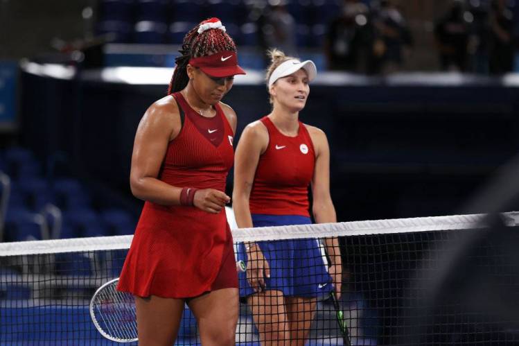Naomi Osaka loses to Marketa Vondrousova in women's singles tennis