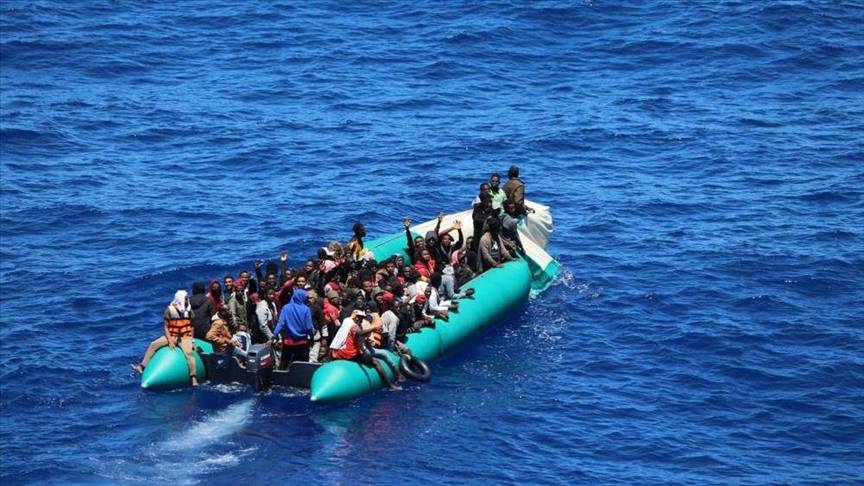 Boat carrying migrants drown off the Mediterranean Sea near Libya, killing at least 57 people