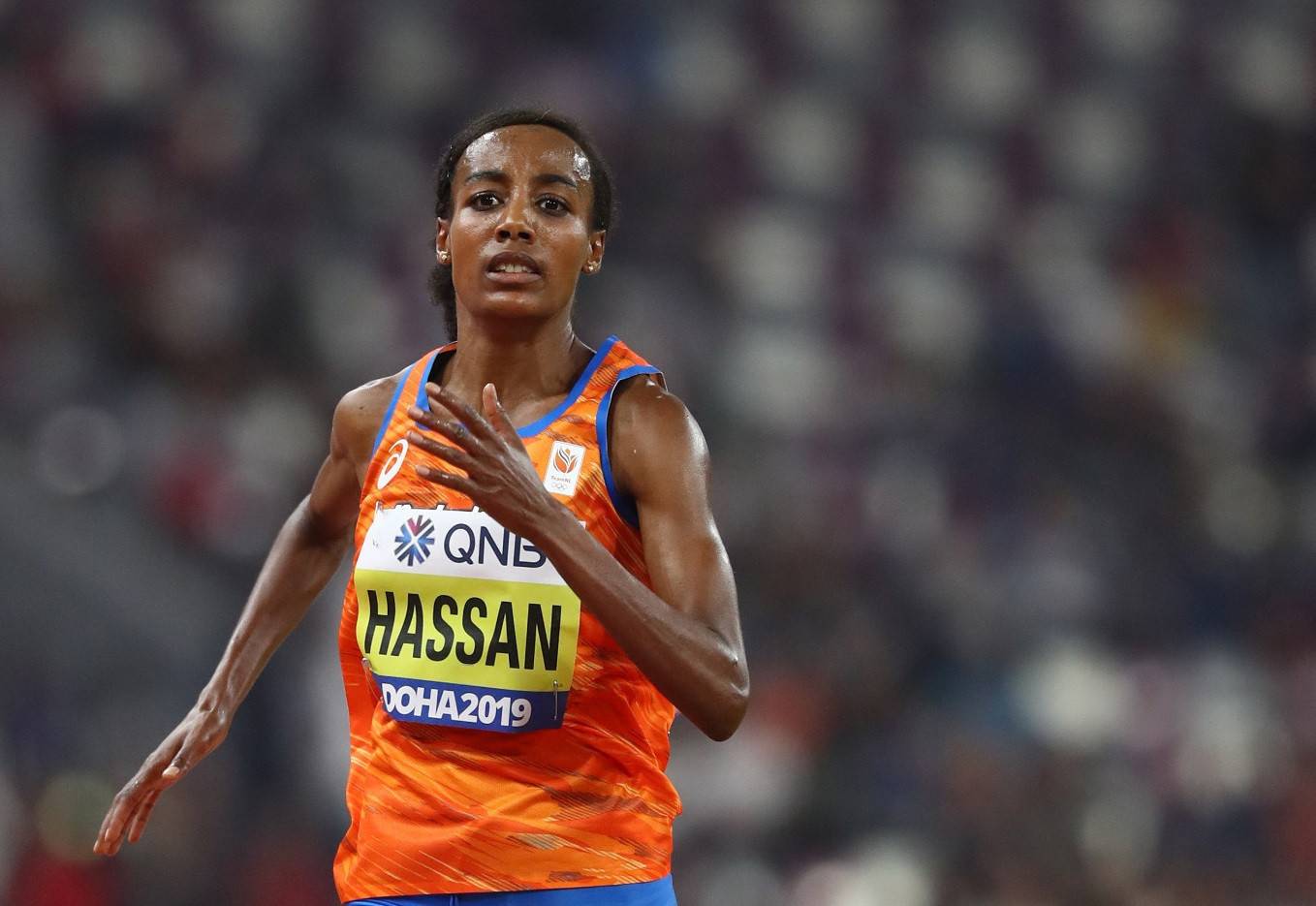 Tokyo Olympics: Sifan Hassan trips and falls but still wins first place 5,000m gold