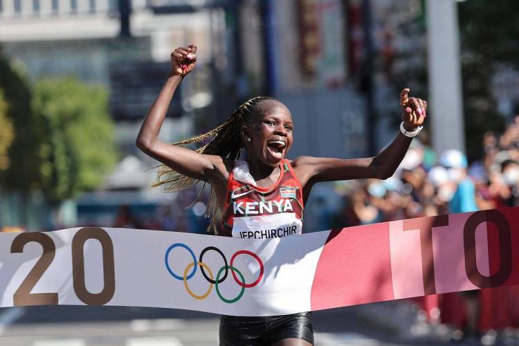 Kenya's Peres Jepchirchir wins women’s marathon at Tokyo Olympics