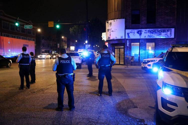 On list Two Chicago police officers among 47 people shot and one cop dead in single night violence