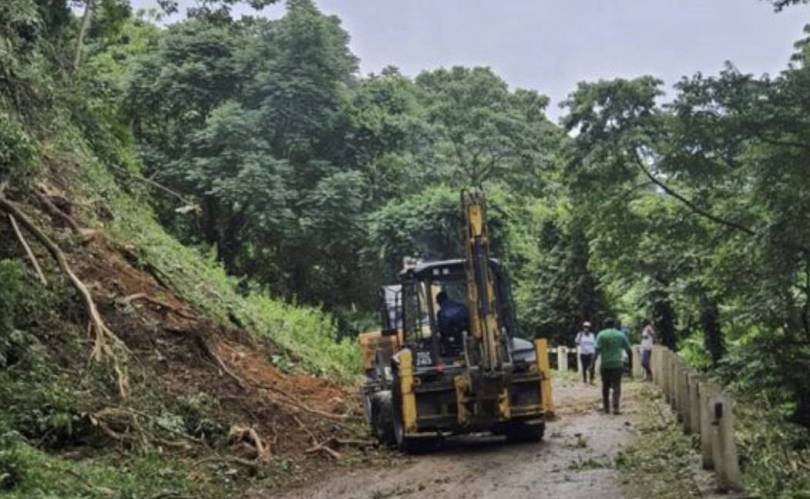 Bad weather causes major landslides in North East Tobago
