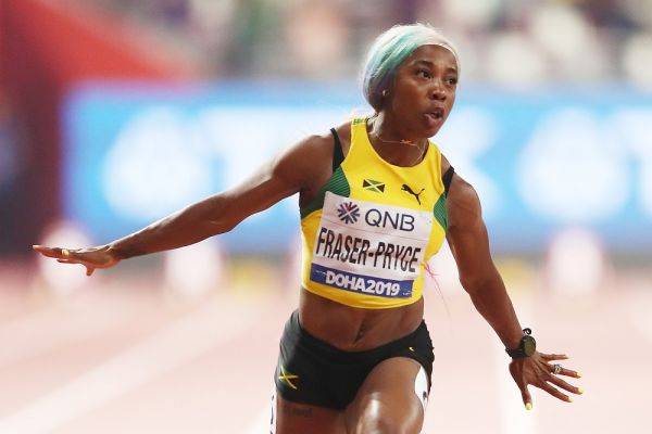 Jamaica's Shelly-Ann Fraser-Pryce runs third-fastest time in women's 100m history