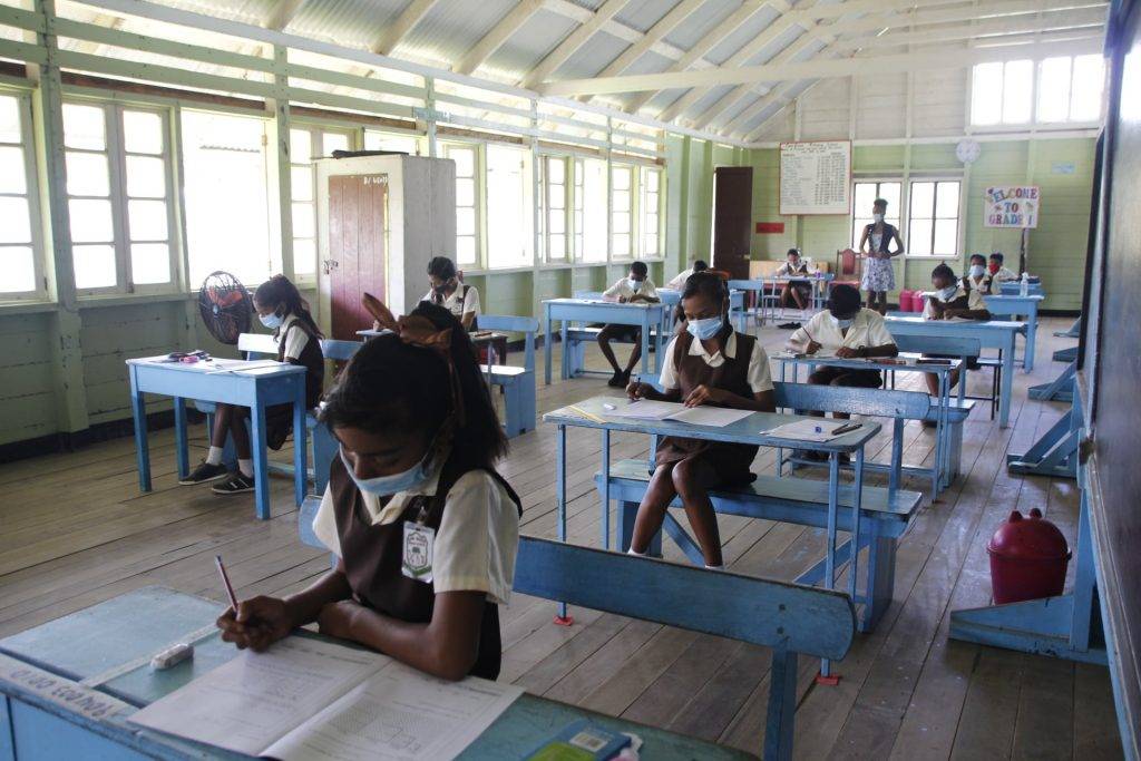 High turnout of teachers and students in Guyana as schools re-open