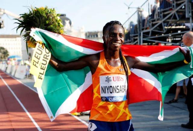 Burundi runner Francine Niyonsaba sets new 2,000m world record in Zagreb