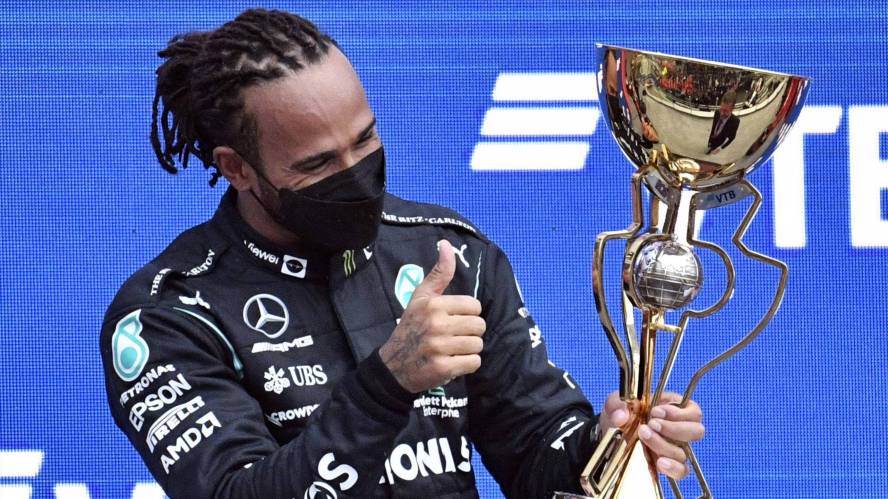 Lewis Hamilton takes 100th F1 win in Russian Grand after Sochi rain hurts Lando Norris