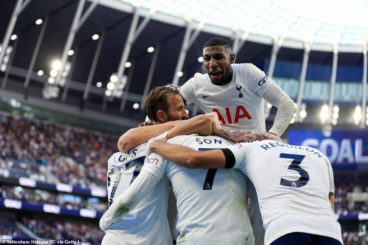 Tottenham 2-1 Aston Villa Tottenham produced their best league