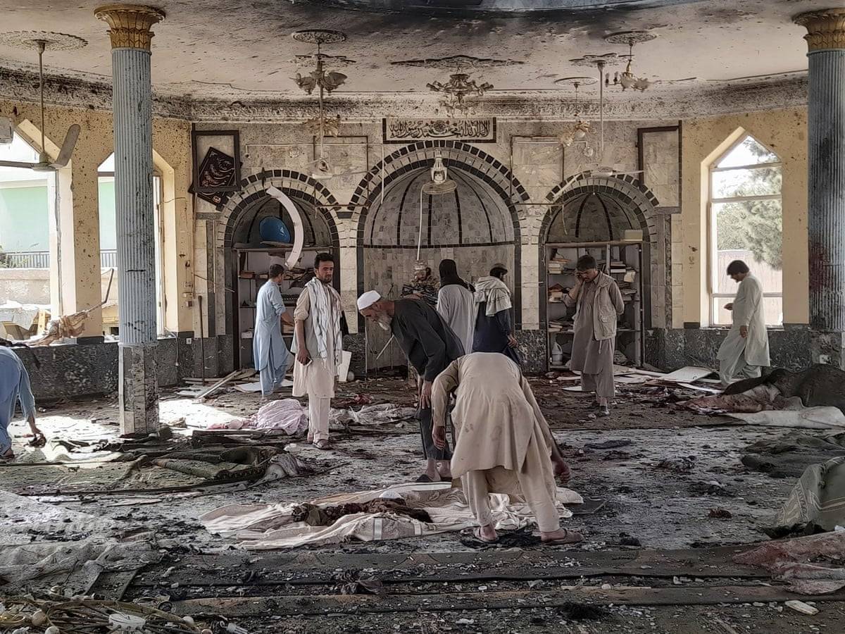 Deadly attack hits Afghanistan Kunduz mosque during Friday prayers