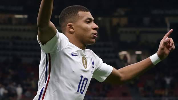 Mbappe gives France Nations League win