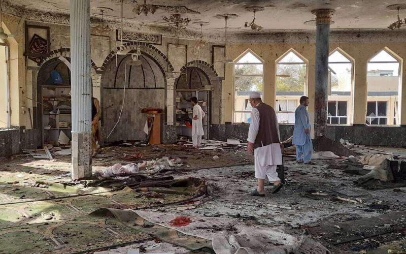 At list 30 killed as suicide attack rocks mosque in Afghanistan's Kandahar