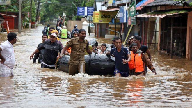 More than 24 killed Kerala floods as rescue operation continues