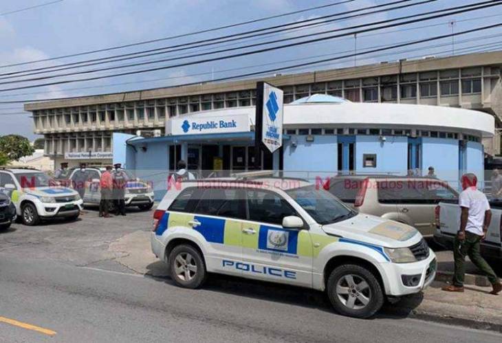 Two female staff members were shot during attempted robbery in Republic Bank Barbados