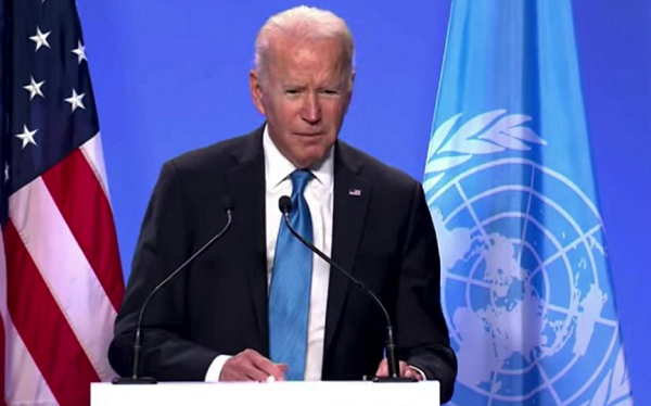 Joe Biden attacks China and Russia for failing to attend COP26