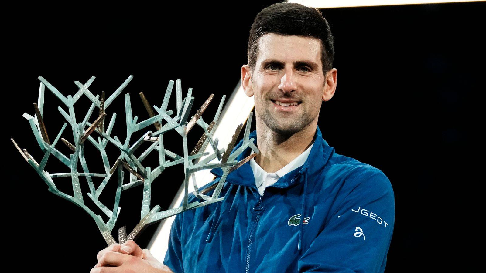 Novak Djokovic wins tennis record sixth title in Paris Masters