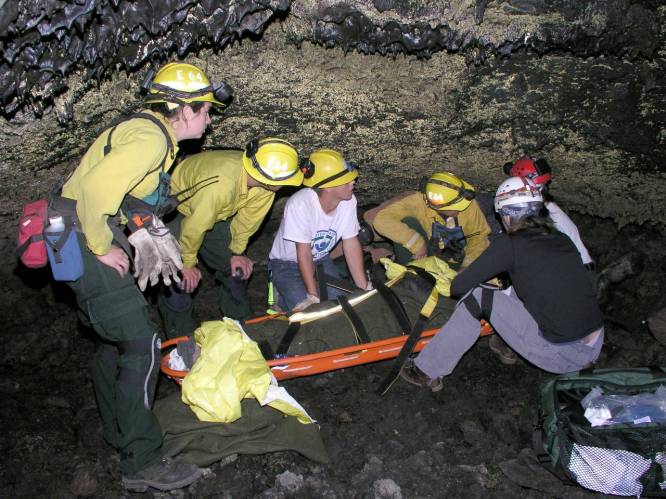 Injured Man rescued from Brecon Beacons cave after two days
