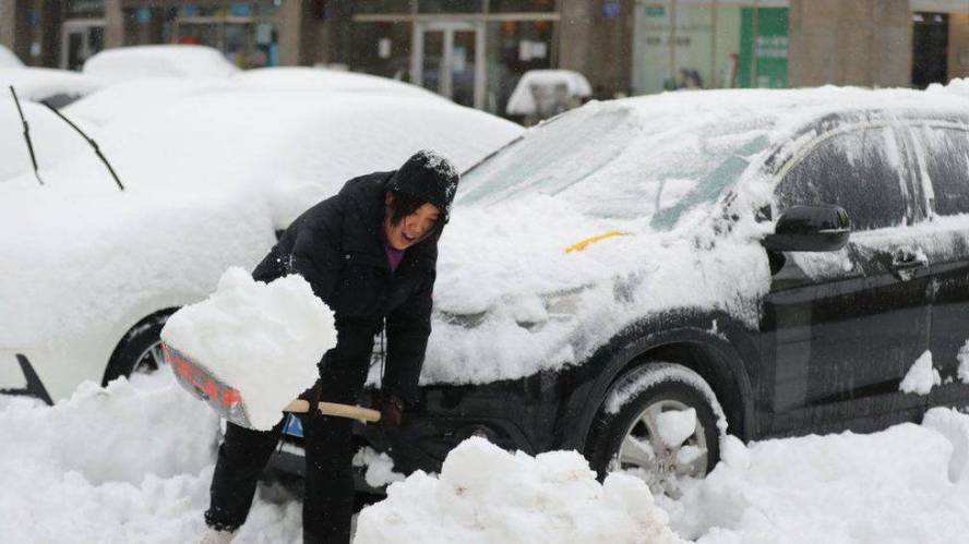 North-eastern China city sees the highest snowfall in 116 years
