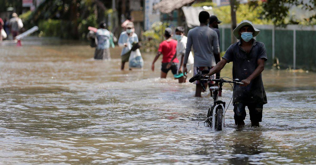 Almost 41 people killed as heavy rains hit southern India and Sri Lanka