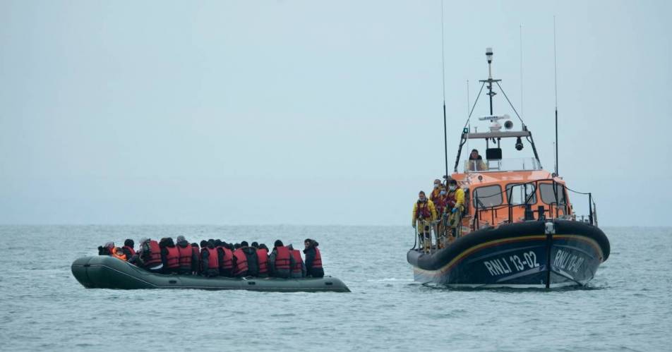 Inflatable boat sinks off the French coast and Dozens dead in Channel tragedy