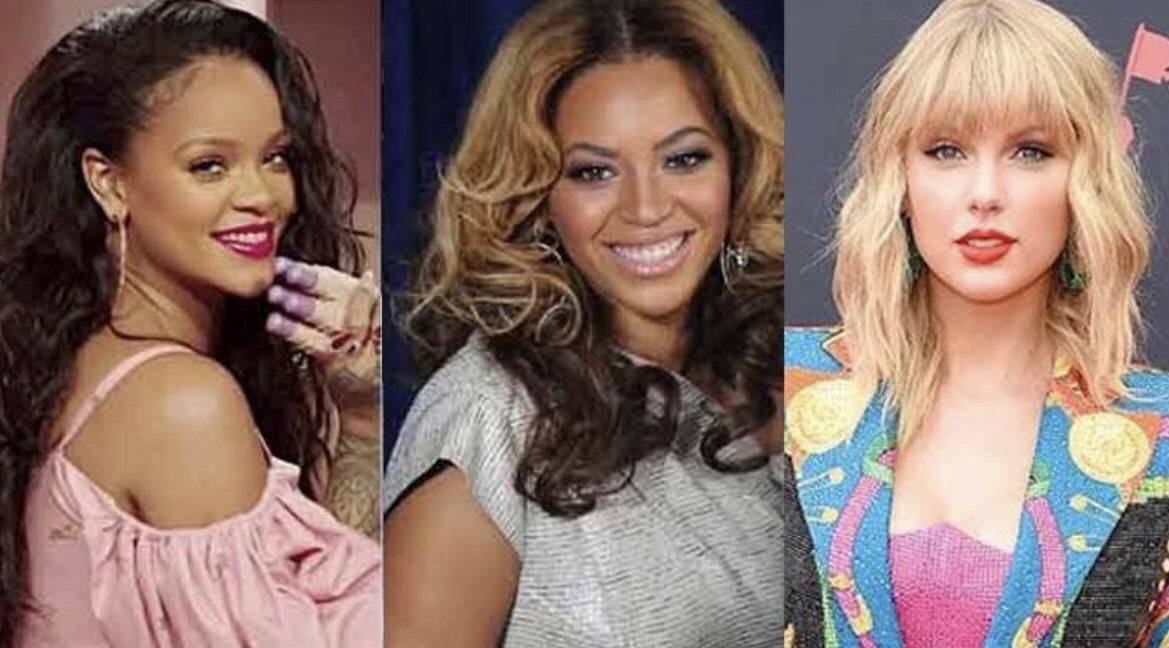 Rihanna, Beyonce and Taylor Swift Top Forbes' Most Powerful Women in Entertainment List