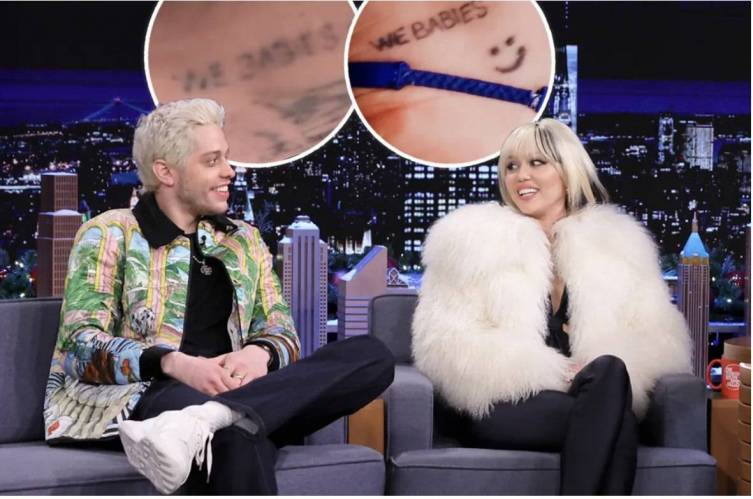 Miley Cyrus Reveals She and Pete Davidson Got Matching Tattoos